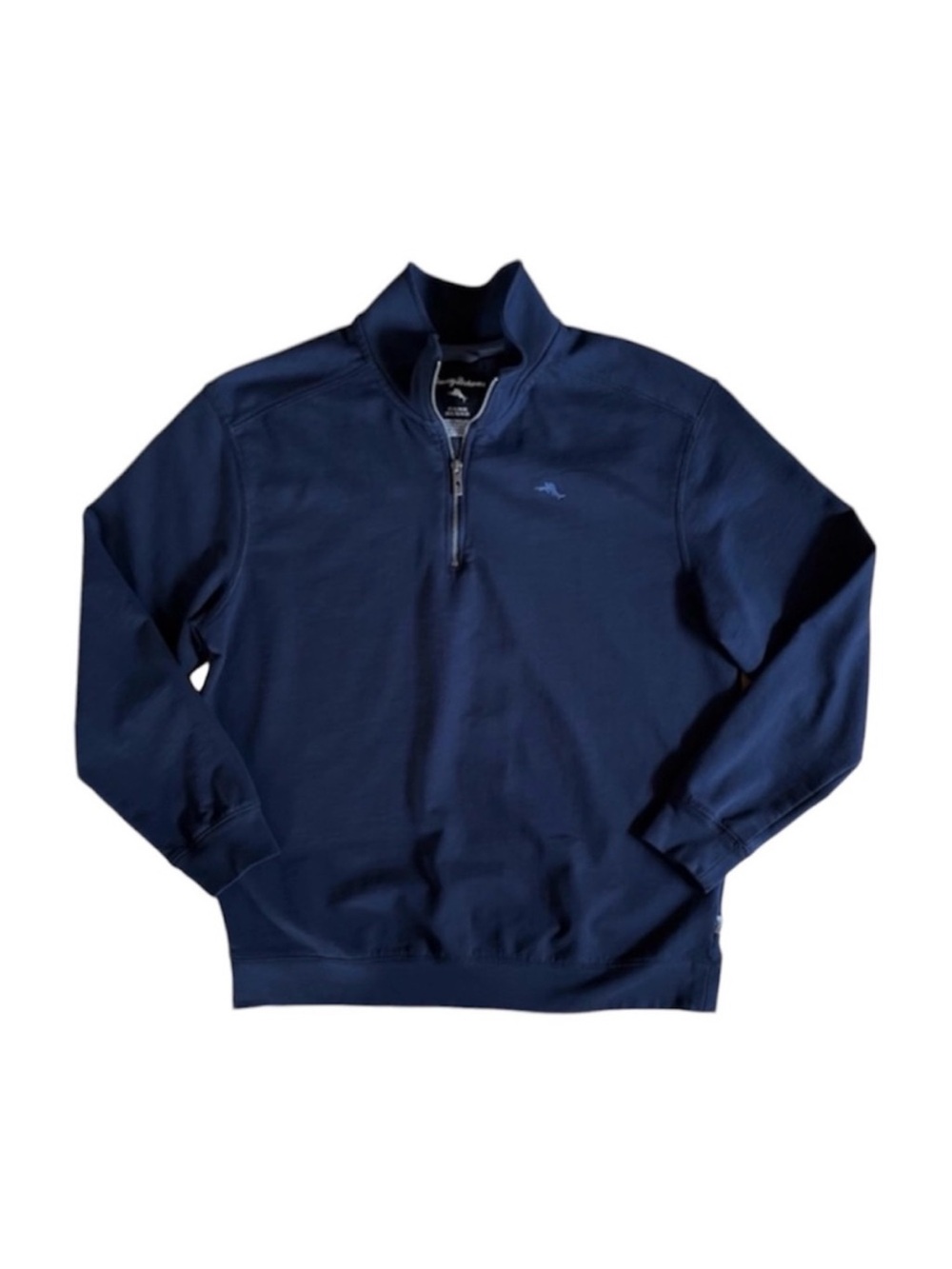 Tommy Bahama Navy Quarter-Zip Pullover Sweater Youth L (14-16)